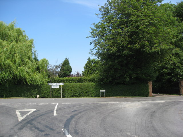 Junction with the B1201