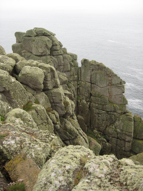 Rocks above Gwennap Head