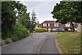 Looking along King Alfreds Road from Mercian Way