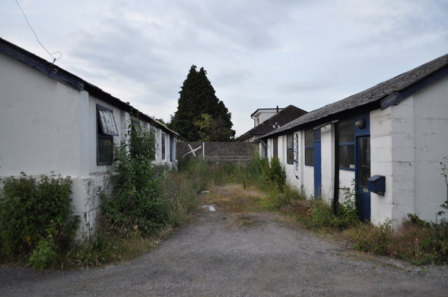 Former prisoner of war camp huts