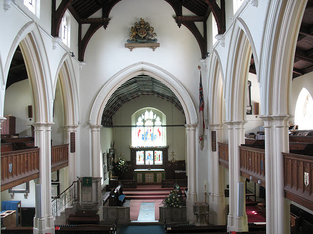 St Mary's church, Wimbledon: interior