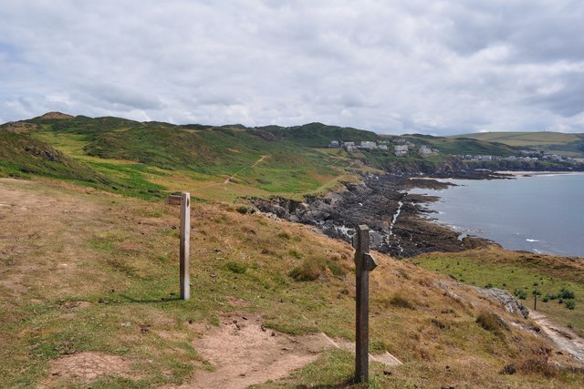 One of a number of branches off from the South West Coast Path