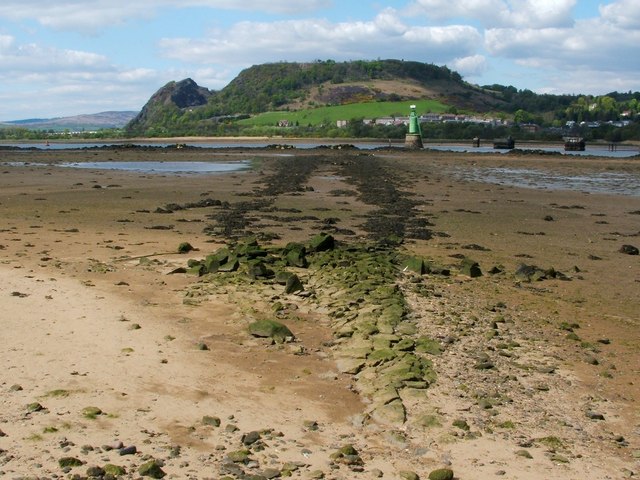 Supposed remains of a Roman causeway