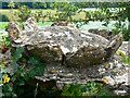 Coping stone, Hartham Lane, Corsham