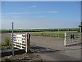 Looking towards Manby showground