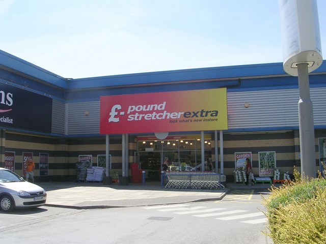 £ pound stretcher extra - West Side Retail Park