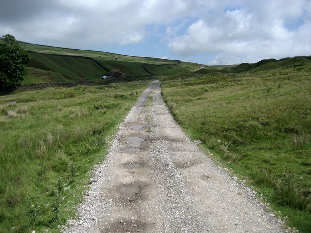 Track beside Smithy Clough