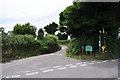 Sandy Lane leading away from Mortehoe Station Road near Borough Cross