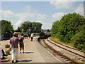 Two trains, Lydney Junction station