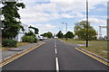 Road on former RAF Finningley