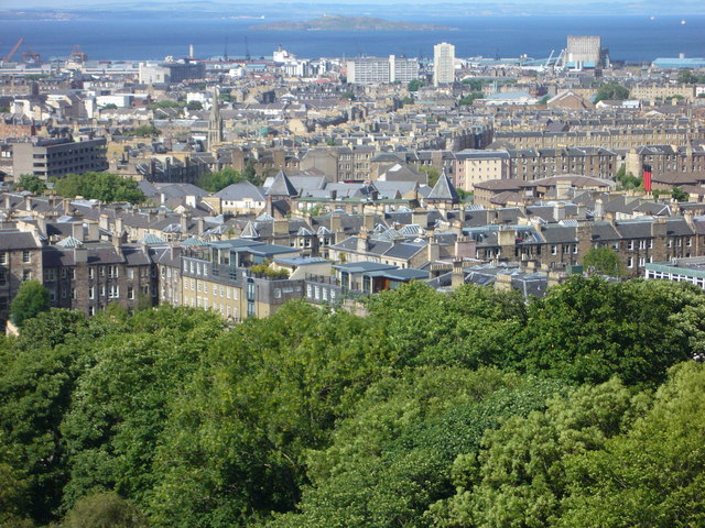 View towards Leith from the Calton Hill