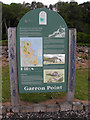 Information board, Garron Point