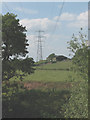 Pylons across the Dane Valley