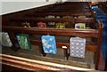 St John the Apostle, Marchwood- kneelers and pews