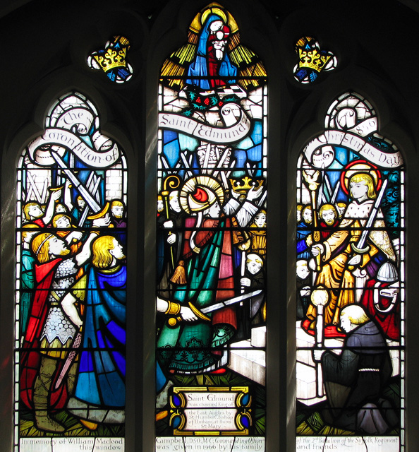 St Edmund's church in Hunstanton - C20 stained glass