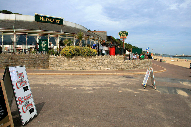 harvester-at-durley-chine-david-lally-geograph-britain-and-ireland