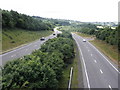 The A30, south of Okehampton