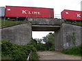 Railway bridge near Clickett Hill