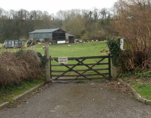 Farm entrance, Ponthir