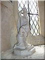 St John the Apostle, Marchwood- statue