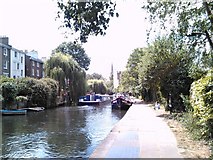 TQ2883 : A serene view of the Regent's Canal #2 by Robert Lamb