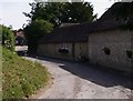 Crypt Lane approaching the A286 at Cocking