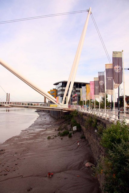 The River Usk in Newport