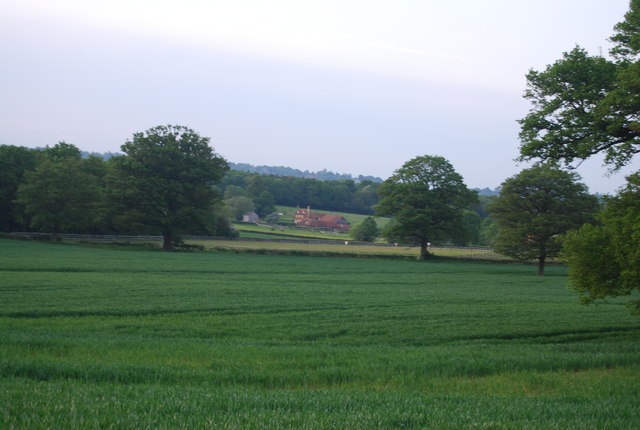 Hale Wood Farm in the distance