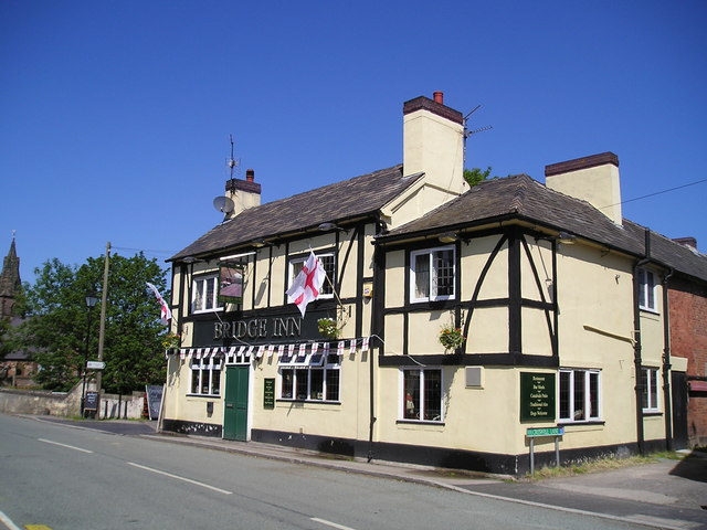 The Bridge Inn Pub, Brewood © canalandriversidepubs co uk cc-by-sa/2.0 ...