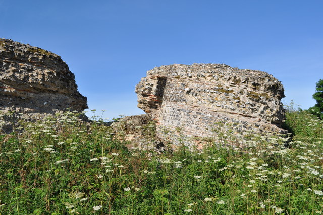 Burgh Castle Bastion