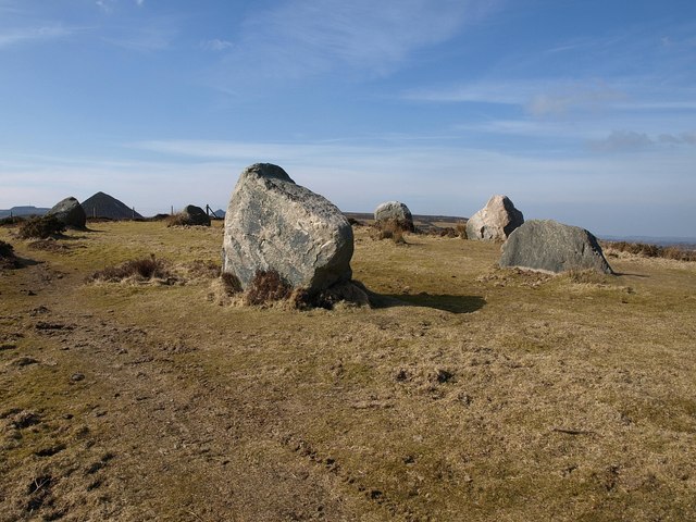 Stone circle, Great Carclaze