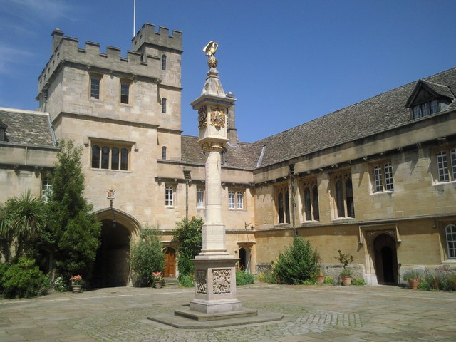 The sundial in Front Quad, Corpus... © Marathon :: Geograph Britain and ...