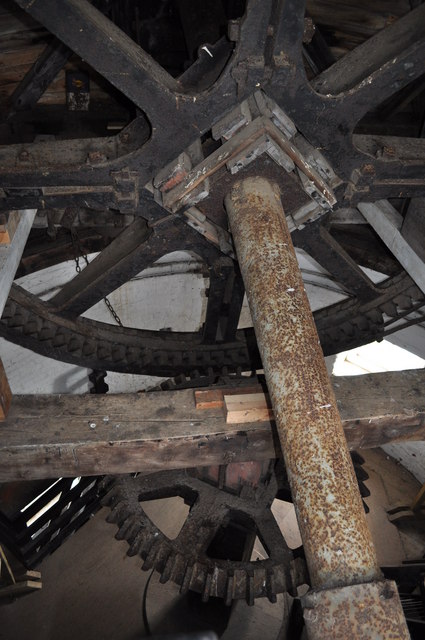 Large Cogs in Hornsey Windpump © Ashley Dace :: Geograph Britain and ...