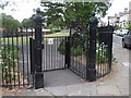 Entrance to Belle View Park, Penarth