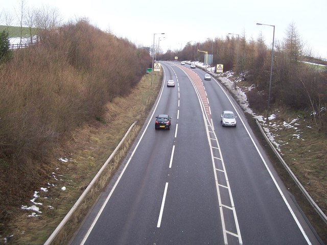 The A616 near Wortley