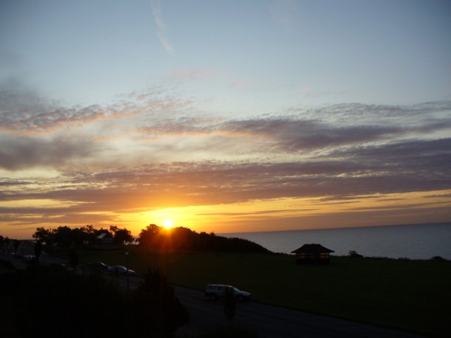 Sun Rise Over Frinton On Sea