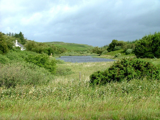 Small unnamed Loch between Suledale and Knott