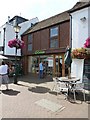 Charity shop in the High Street