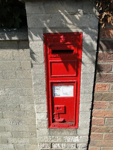 Victorian Postbox at Ormesby St Michael, Norfolk