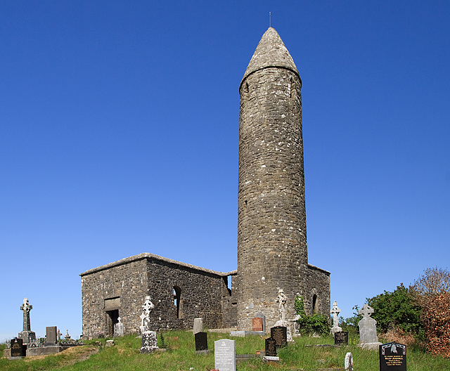 Turlough Round Tower and Church