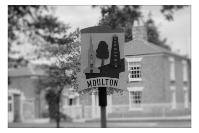 Moulton Village Sign