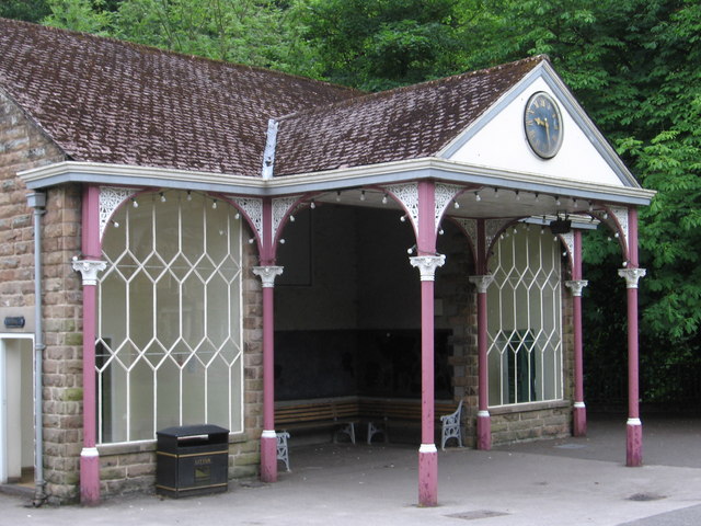 Matlock Bath - shelter on North Parade
