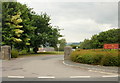 New Road entrance to Crickhowell High School