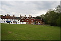 A row of cottages on the village green, Newick