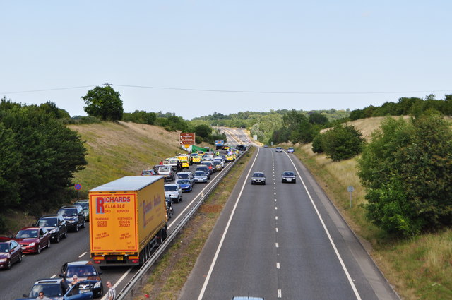 A47 Crash © Ashley Dace :: Geograph Britain And Ireland