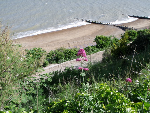 Eastbourne Beach from King Edwards Drive