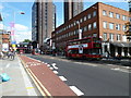 Buses in Waterloo Road