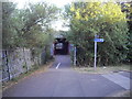 Footpath junction in Highwoods Country Park