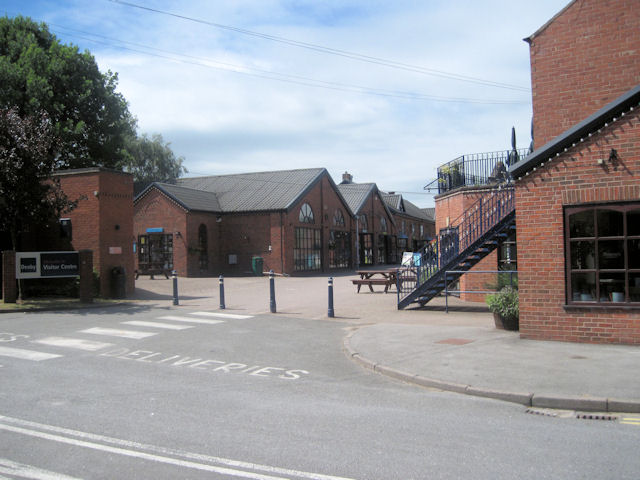 Denby visitor centre from Pottery Lane