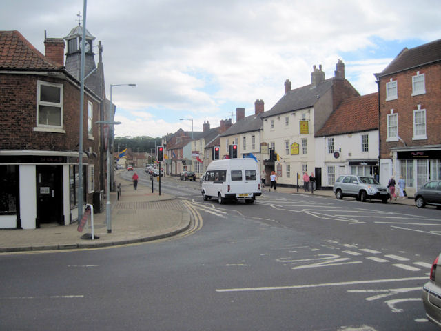 Main street at Tickhill